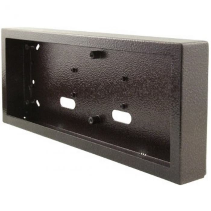 Krabice montážní nad omítku KARAT tři moduly horizontální barva antika měděná