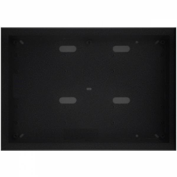 Krabice montážní nad omítku KARAT šest modulů horizontální barva černá