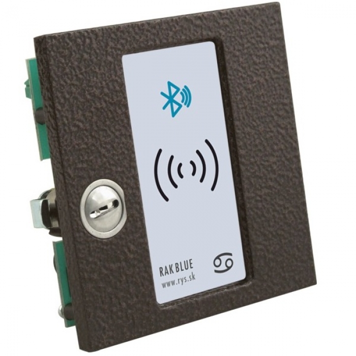 RAK BLUE bezdotykový elektronický klíč 125 kHz kontrolér, čtečka, modul KARAT, antika měděná, zámek