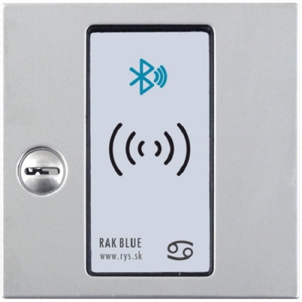 RAK BLUE bezdotykový elektronický klíč 125 kHz kontrolér, čtečka, modul KARAT, nerez inox, zámek