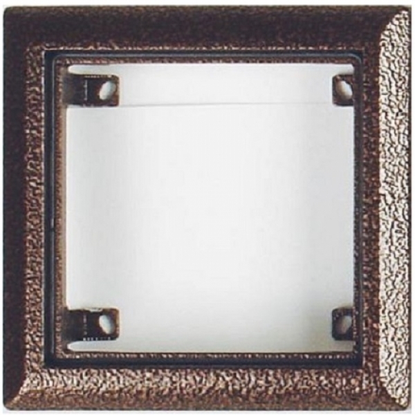 Rám montážní KARAT jeden modul barva antika měděná