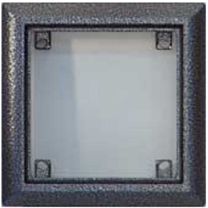 Rám montážní KARAT jeden modul barva černá