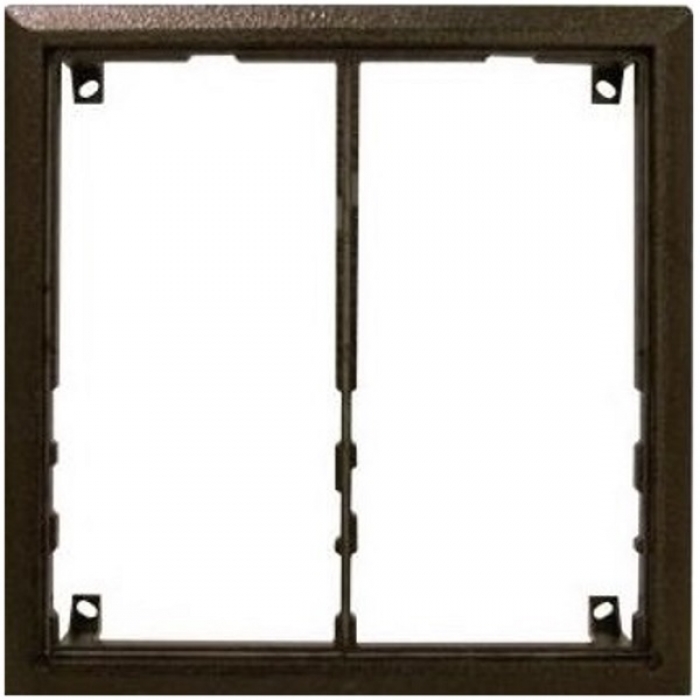 Rám montážní KARAT čtyři moduly jmenovník barva antika měděná