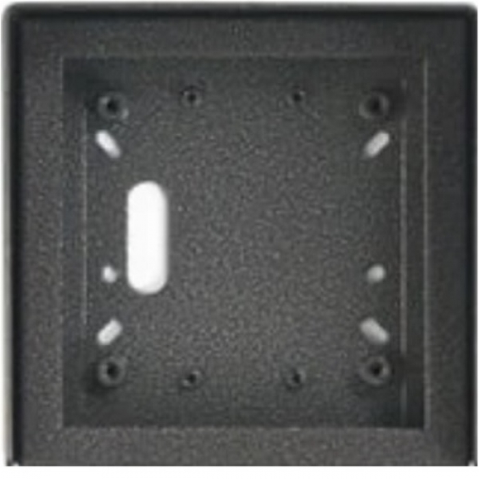 Stříška nad omítku s montážní krabicí KARAT jeden modul vertikální barva antika stříbrná