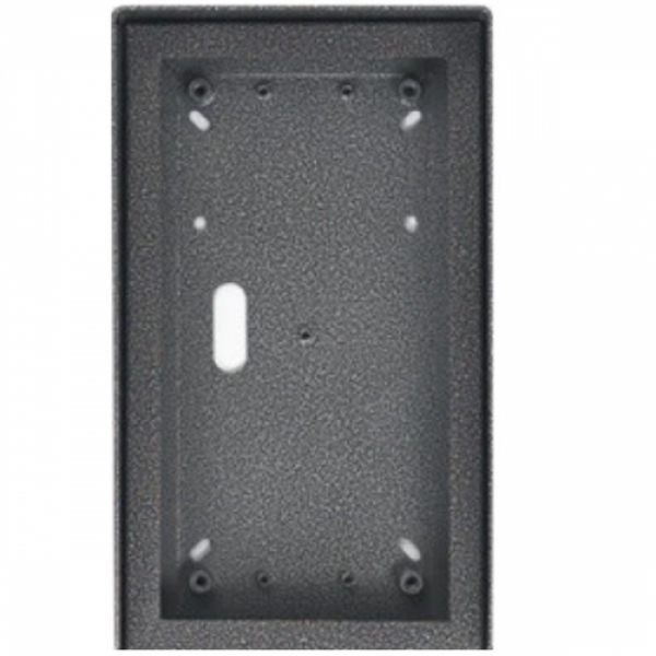 Stříška nad omítku s montážní krabicí KARAT dva moduly vertikální barva antika stříbrná