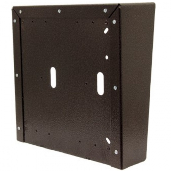 Stříška nad omítku s montážní krabicí KARAT čtyři moduly vertikální barva antika měděná