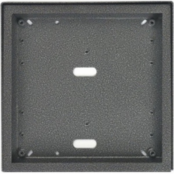 Stříška nad omítku s montážní krabicí KARAT čtyři moduly vertikální barva antika stříbrná