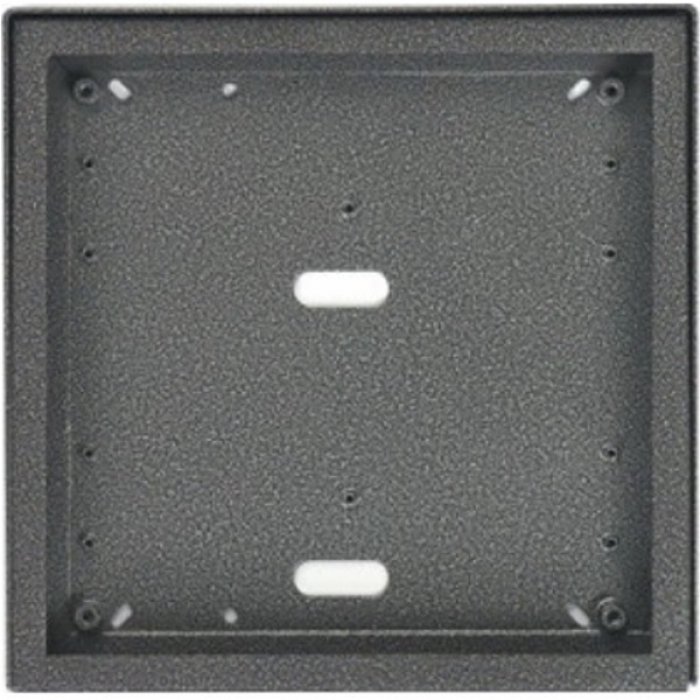 Stříška nad omítku s montážní krabicí KARAT čtyři moduly vertikální barva antika stříbrná