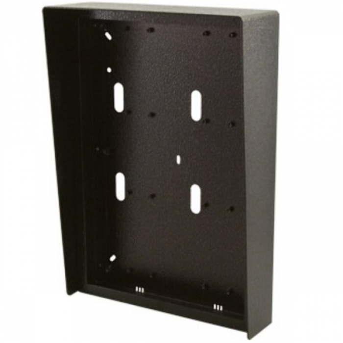 Stříška nad omítku s montážní krabicí KARAT šest modulů vertikální barva antika měděná