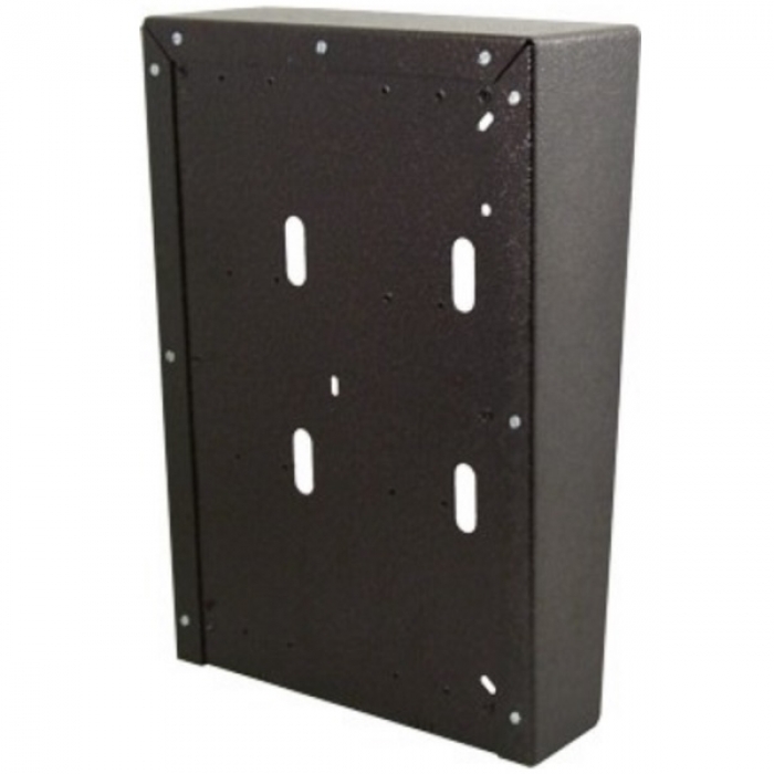 Stříška nad omítku s montážní krabicí KARAT šest modulů vertikální barva antika měděná