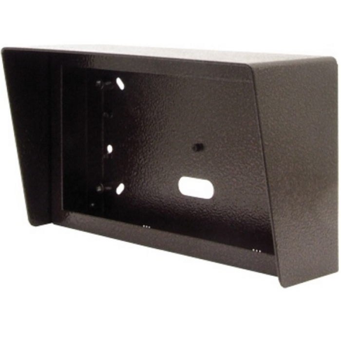 Stříška nad omítku s montážní krabicí KARAT dva moduly horizontální barva antika měděná