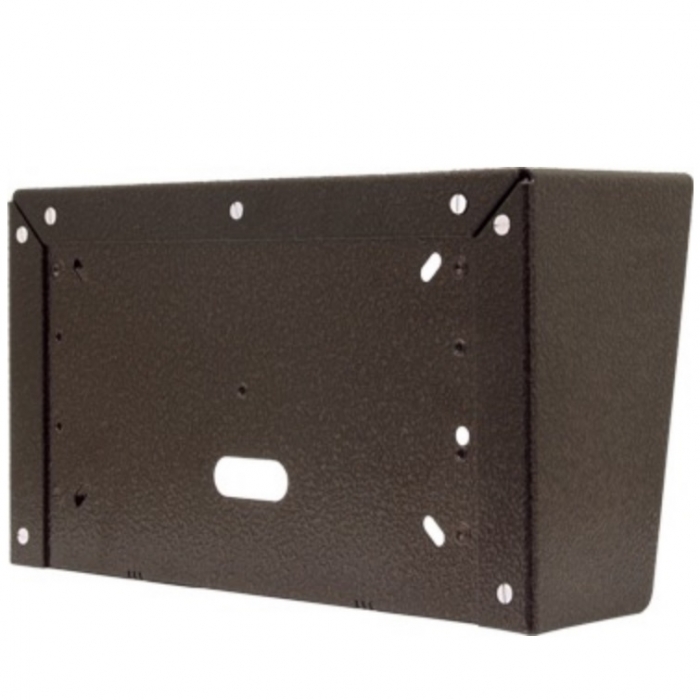 Stříška nad omítku s montážní krabicí KARAT dva moduly horizontální barva antika měděná