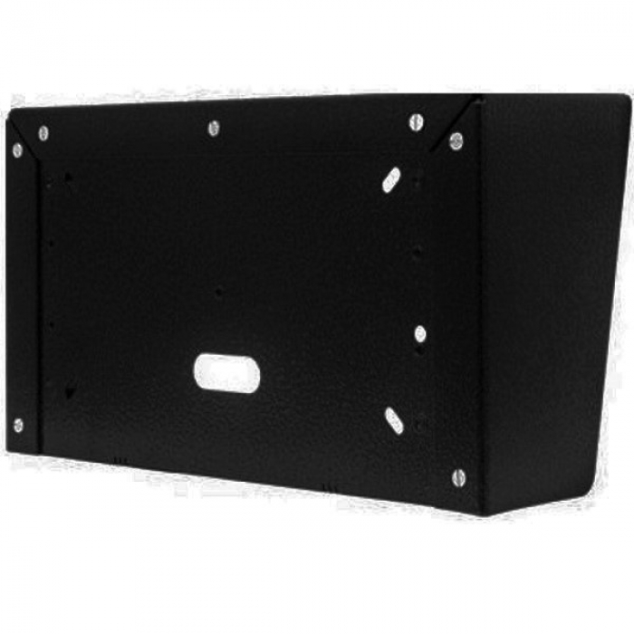 Stříška nad omítku s montážní krabicí KARAT dva moduly horizontální barva černá