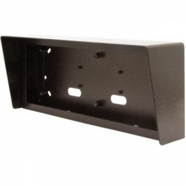 Stříška nad omítku s montážní krabicí KARAT tři moduly horizontální barva antika měděná