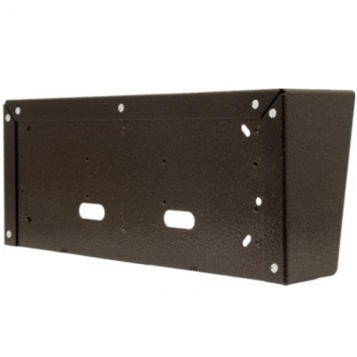 Stříška nad omítku s montážní krabicí KARAT tři moduly horizontální barva antika měděná