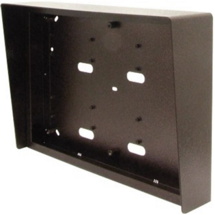 Stříška nad omítku s montážní krabicí KARAT šest modulů horizontální barva antika měděná