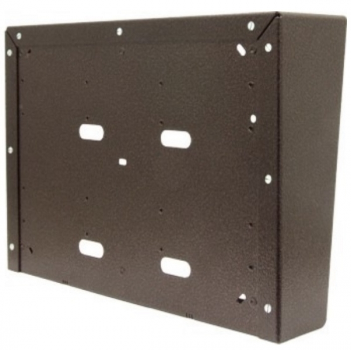 Stříška nad omítku s montážní krabicí KARAT šest modulů horizontální barva antika měděná