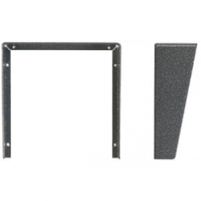 Stříška na krabici montážní pod omítku KARAT jeden modul vertikální barva antika stříbrná