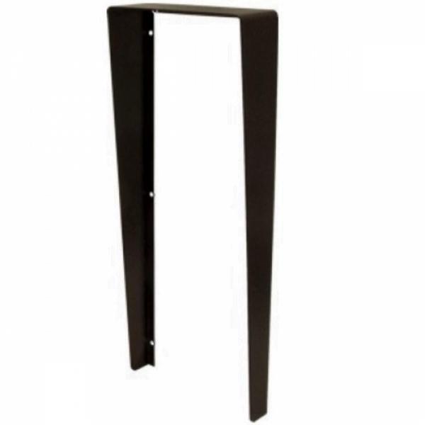 Stříška na krabici montážní pod omítku KARAT dva moduly vertikální barva černá