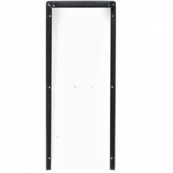 Stříška na krabici montážní pod omítku KARAT tři moduly vertikální barva černá