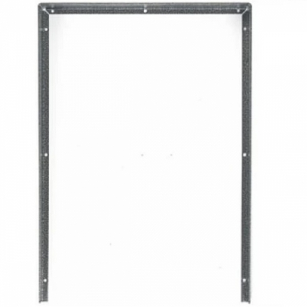 Stříška na krabici montážní pod omítku KARAT čtyři moduly vertikální barva antika stříbrná