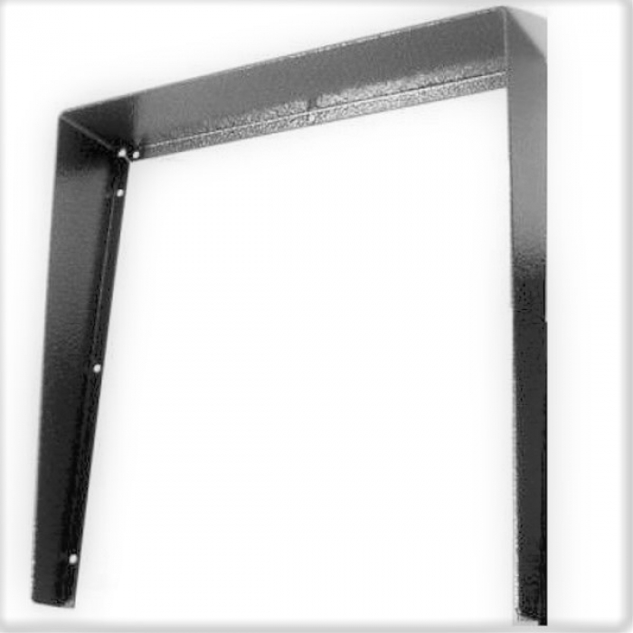 Stříška na krabici montážní pod omítku KARAT čtyři moduly vertikální barva antika stříbrná