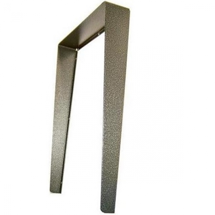 Stříška na krabici montážní pod omítku KARAT šest modulů vertikální barva antika stříbrná