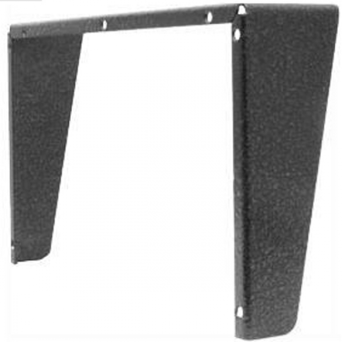 Stříška na krabici montážní pod omítku KARAT dva moduly horizontální barva antika stříbrná