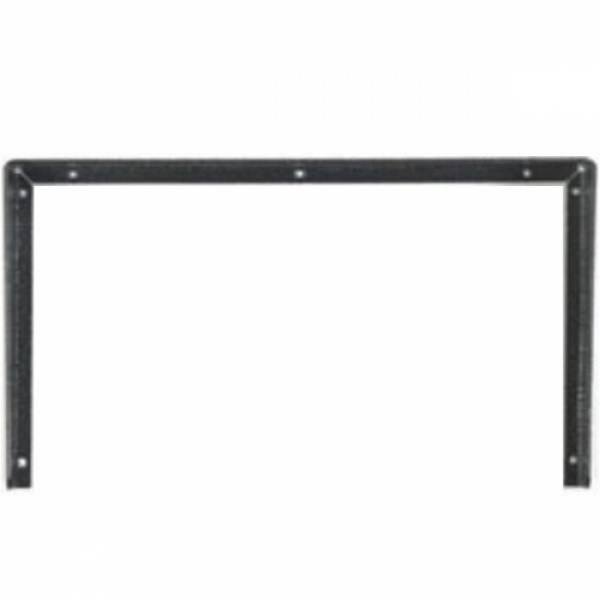 Stříška na krabici montážní pod omítku KARAT dva moduly horizontální barva černá