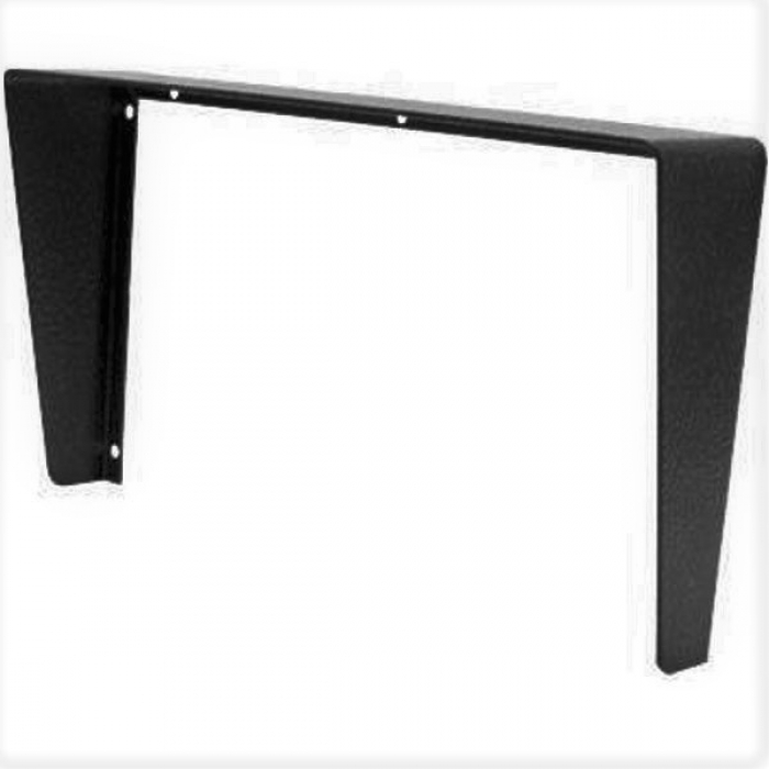 Stříška na krabici montážní pod omítku KARAT dva moduly horizontální barva černá