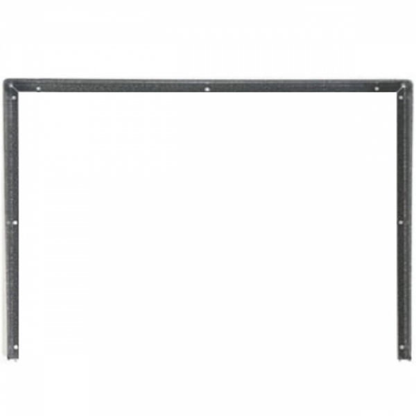 Stříška na krabici montážní pod omítku KARAT šest modulů horizontální barva antika stříbrná