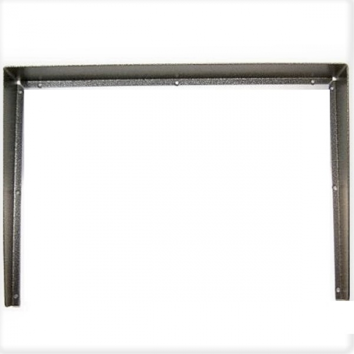 Stříška na krabici montážní pod omítku KARAT šest modulů horizontální barva antika stříbrná