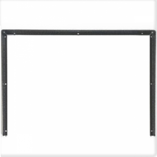 Stříška na krabici montážní pod omítku KARAT šest modulů horizontální barva černá