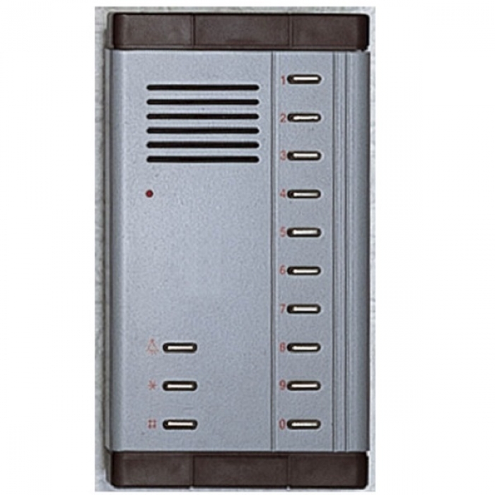 Kódovací zámek TT 94 Domovní telefony TESLA 4+n ovládání jeden zámek