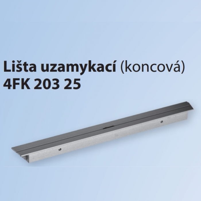 4FK 203 25 Lišta uzamykací tlačítkové tablo GARANT