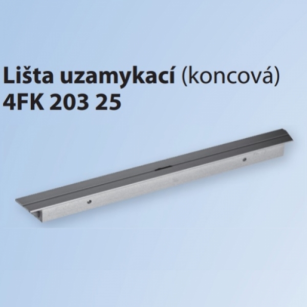 4FK 203 25 Lišta uzamykací tlačítkové tablo GARANT