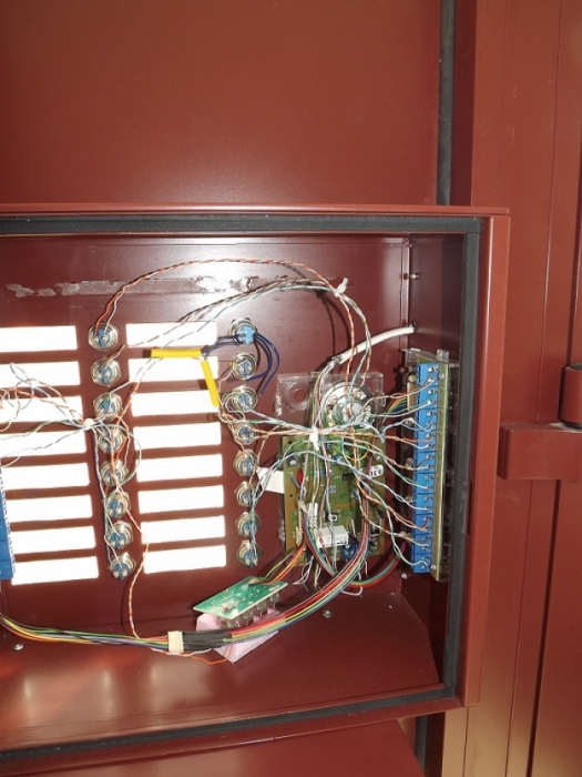 Elektrický vrátný deska sestavená domácí telefony 2-BUS GUARD 2 tlačítka náhradní díl