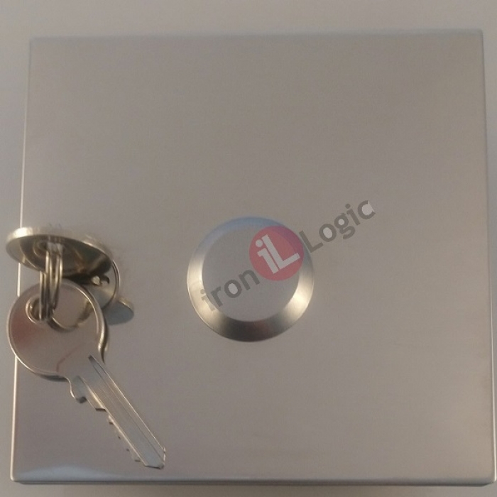 IRON LOGIC bezdotykový elektronický klíč 125 kHz kontrolér, čtečka, modul KARAT nerez inox zámek