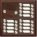 Sestavy tlačítková tabla 2-BUS KARAT tlačítka